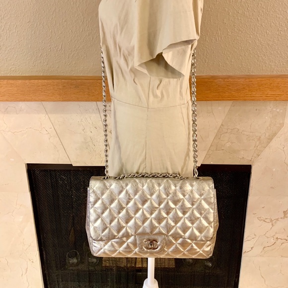 ❌SOLD❌💯Authentic Chanel Single Flap Jumbo - Picture 15 of 16